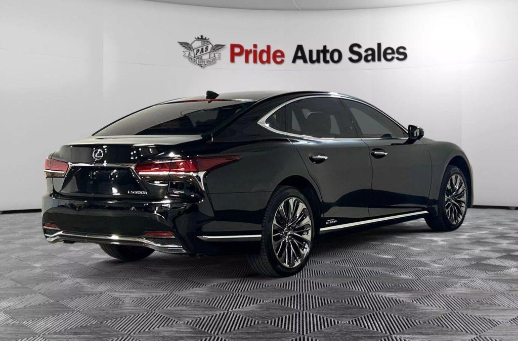 used 2018 Lexus LS 500h car, priced at $28,474