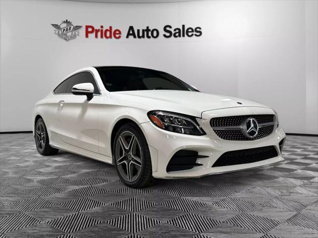 used 2019 Mercedes-Benz C-Class car, priced at $25,500