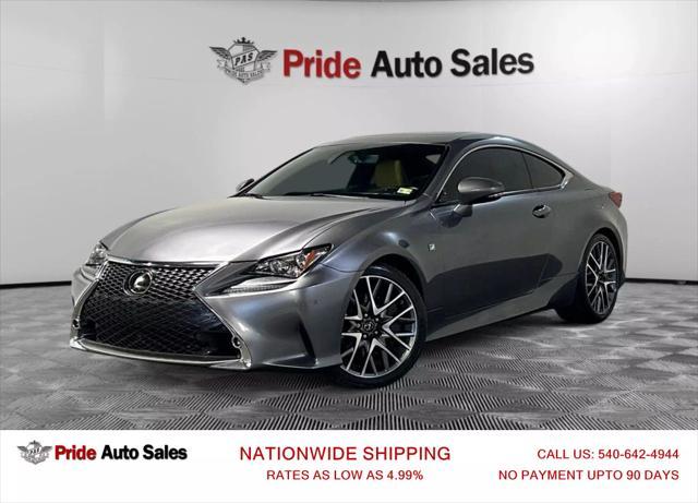 used 2015 Lexus RC 350 car, priced at $20,987