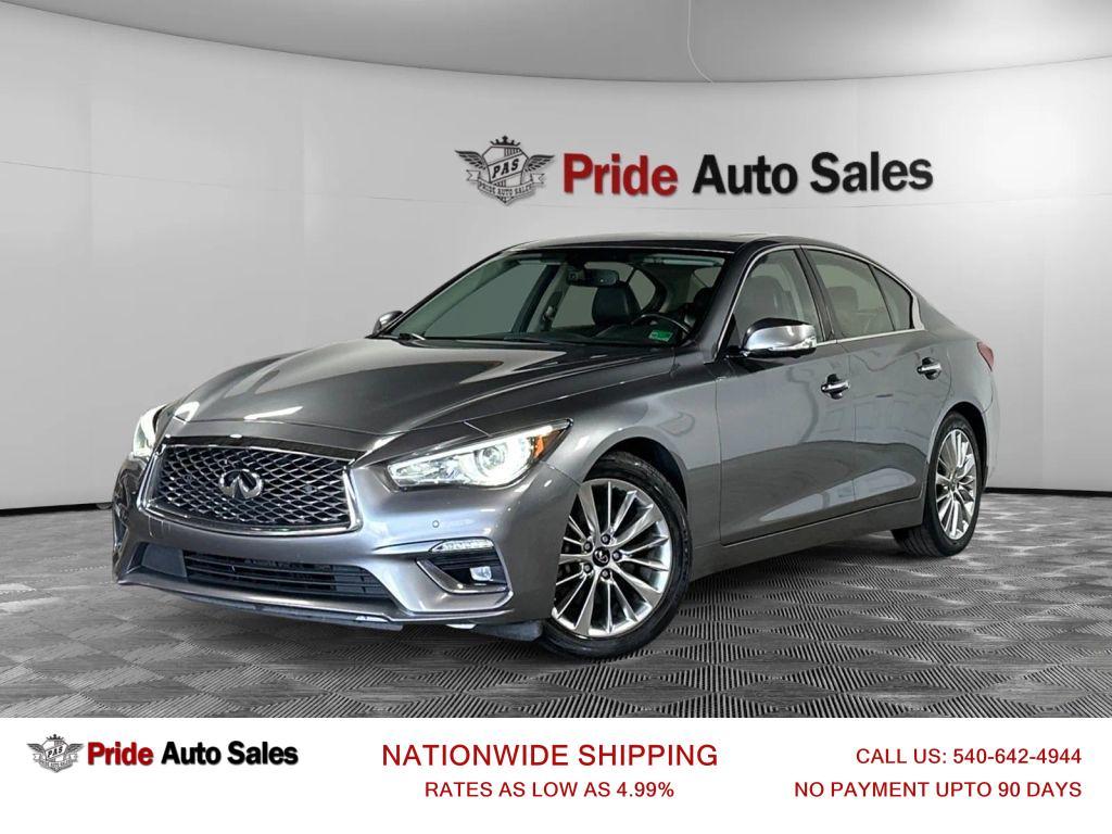 used 2021 INFINITI Q50 car, priced at $17,500