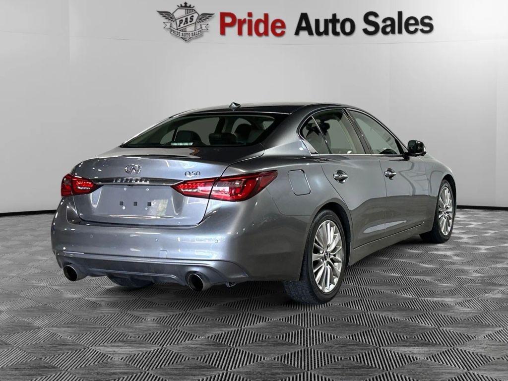 used 2021 INFINITI Q50 car, priced at $17,500