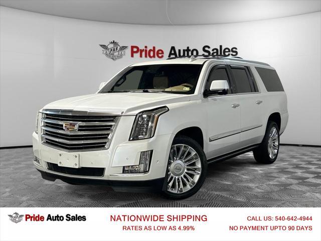 used 2018 Cadillac Escalade ESV car, priced at $33,998