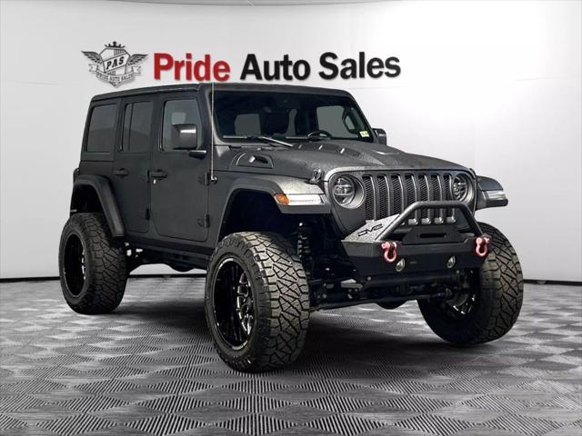 used 2020 Jeep Wrangler Unlimited car, priced at $39,537