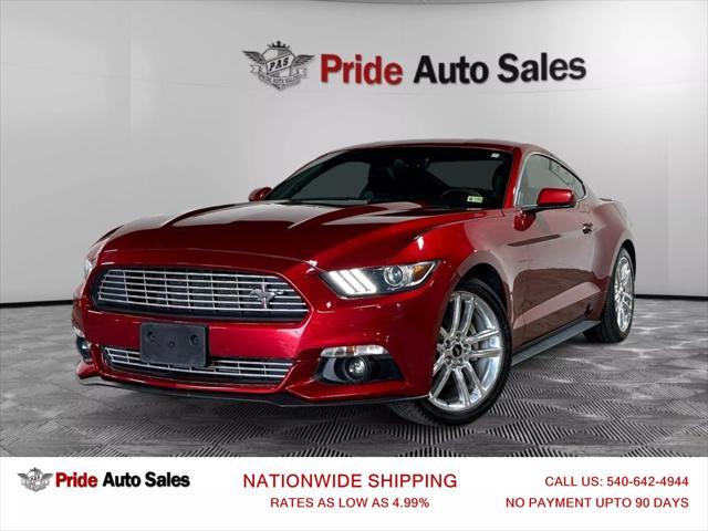 used 2017 Ford Mustang car, priced at $18,853