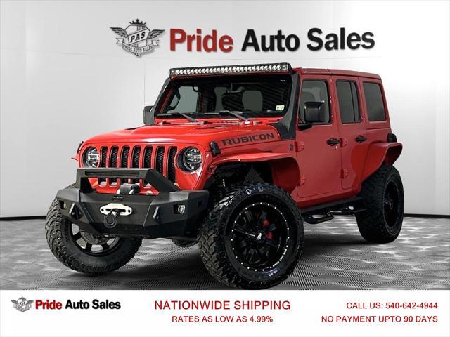 used 2018 Jeep Wrangler Unlimited car, priced at $33,453