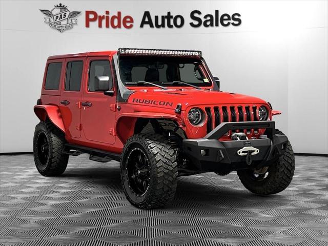 used 2018 Jeep Wrangler Unlimited car, priced at $33,453