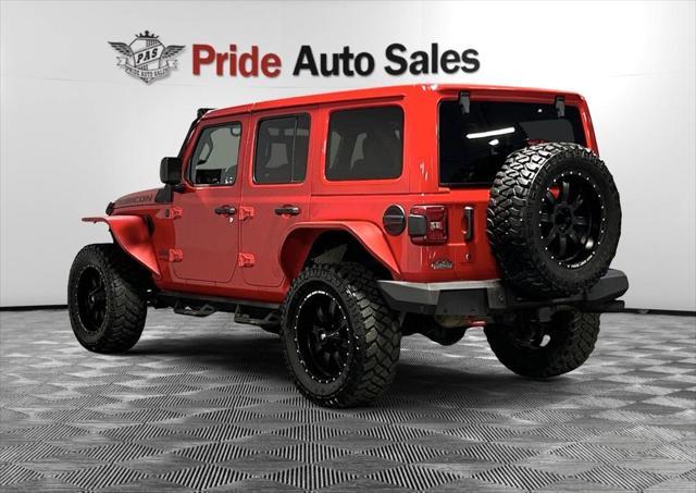 used 2018 Jeep Wrangler Unlimited car, priced at $33,453