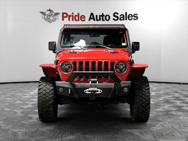 used 2018 Jeep Wrangler Unlimited car, priced at $33,453