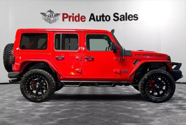 used 2018 Jeep Wrangler Unlimited car, priced at $31,495