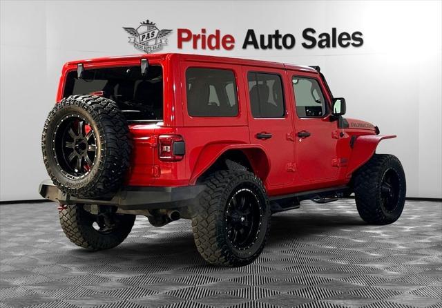 used 2018 Jeep Wrangler Unlimited car, priced at $31,495