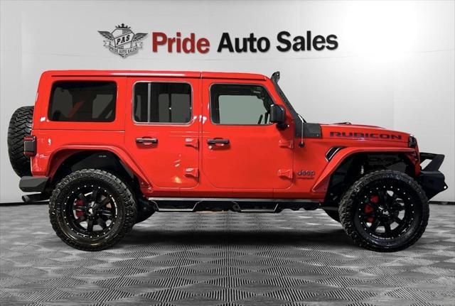 used 2018 Jeep Wrangler Unlimited car, priced at $33,453