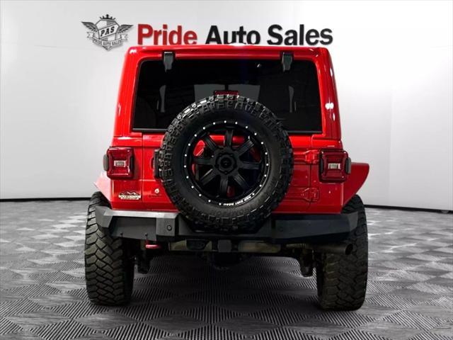 used 2018 Jeep Wrangler Unlimited car, priced at $31,495