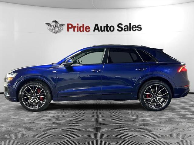 used 2019 Audi Q8 car, priced at $33,476