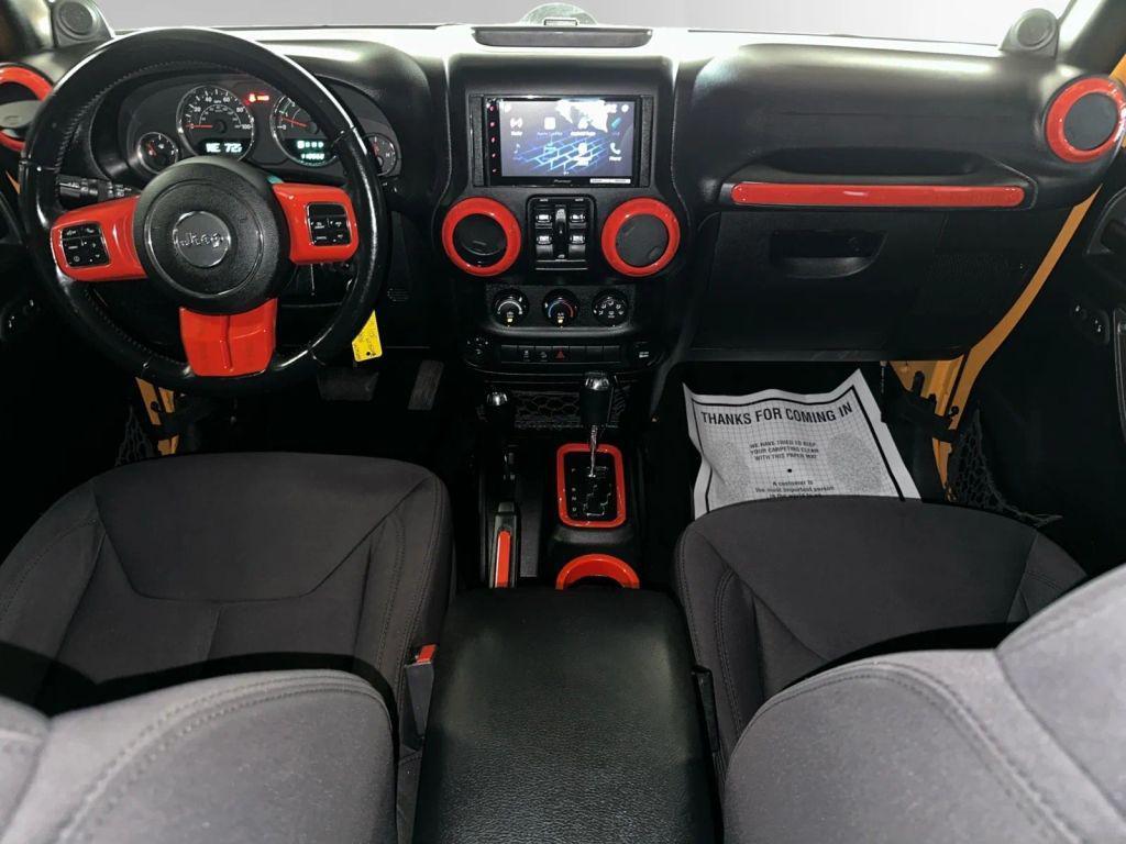 used 2013 Jeep Wrangler Unlimited car, priced at $14,472