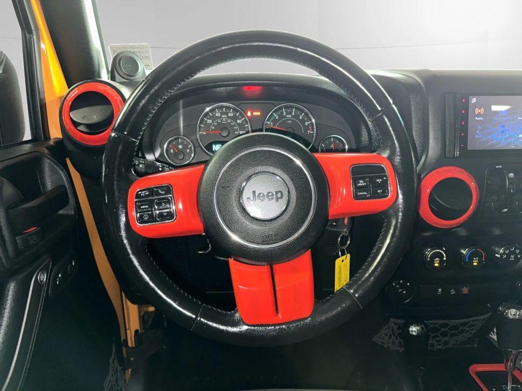 used 2013 Jeep Wrangler Unlimited car, priced at $14,472