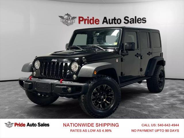 used 2017 Jeep Wrangler Unlimited car, priced at $22,234