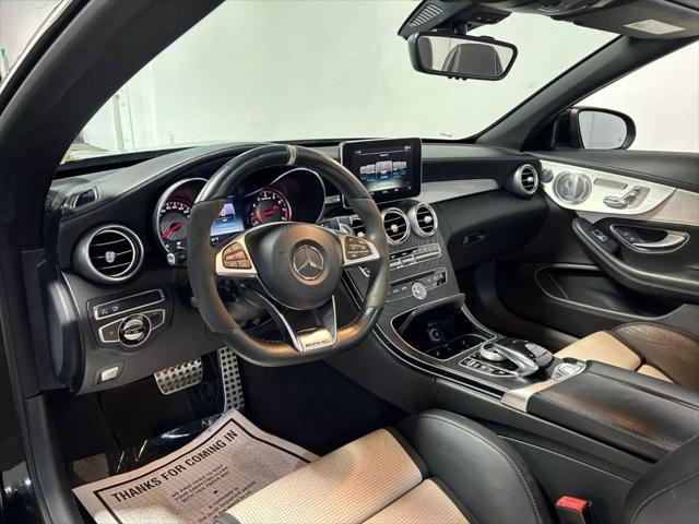 used 2017 Mercedes-Benz AMG C 63 car, priced at $35,500