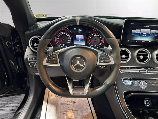 used 2017 Mercedes-Benz AMG C 63 car, priced at $35,500