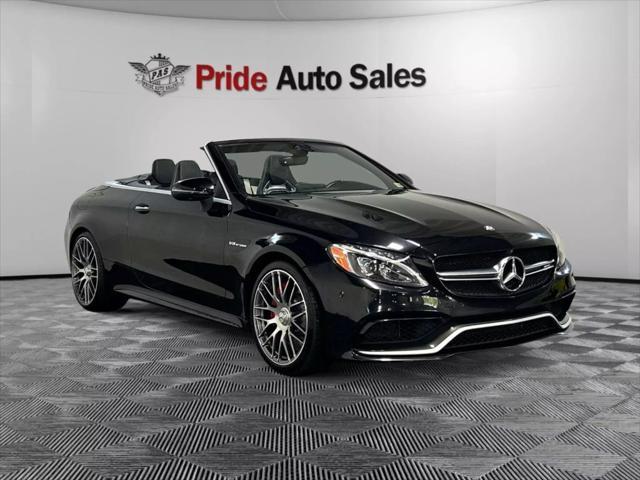 used 2017 Mercedes-Benz AMG C 63 car, priced at $35,500