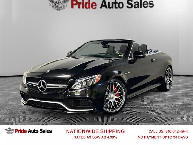 used 2017 Mercedes-Benz AMG C 63 car, priced at $36,985