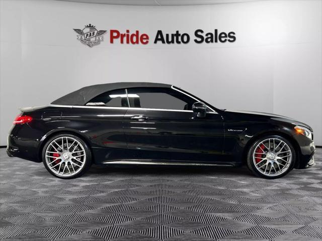 used 2017 Mercedes-Benz AMG C 63 car, priced at $35,500