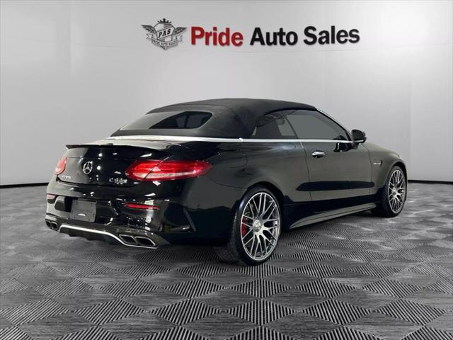 used 2017 Mercedes-Benz AMG C 63 car, priced at $35,500