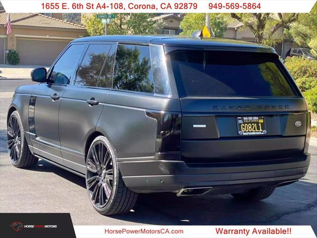 used 2018 Land Rover Range Rover car, priced at $33,950