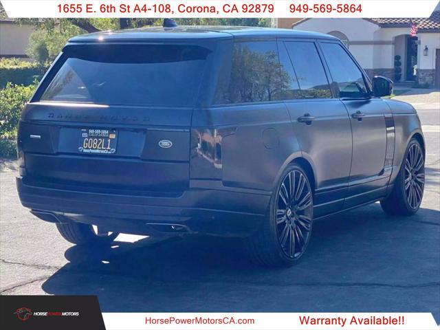 used 2018 Land Rover Range Rover car, priced at $33,950