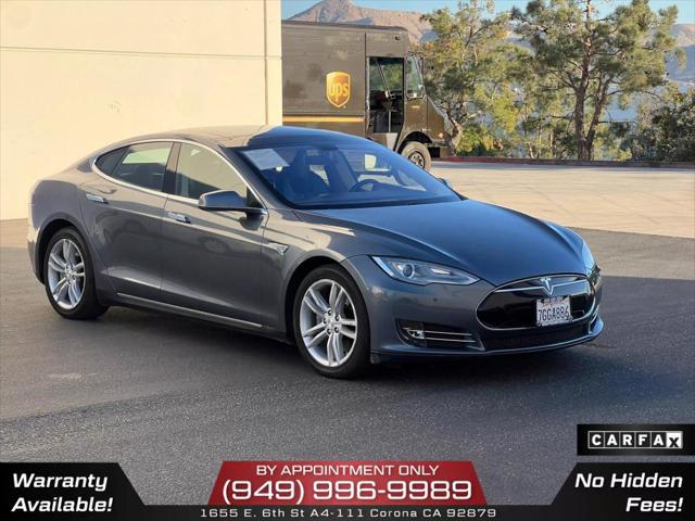 used 2014 Tesla Model S car, priced at $13,950