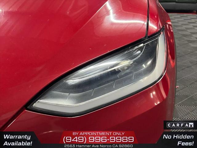 used 2018 Tesla Model X car, priced at $20,950