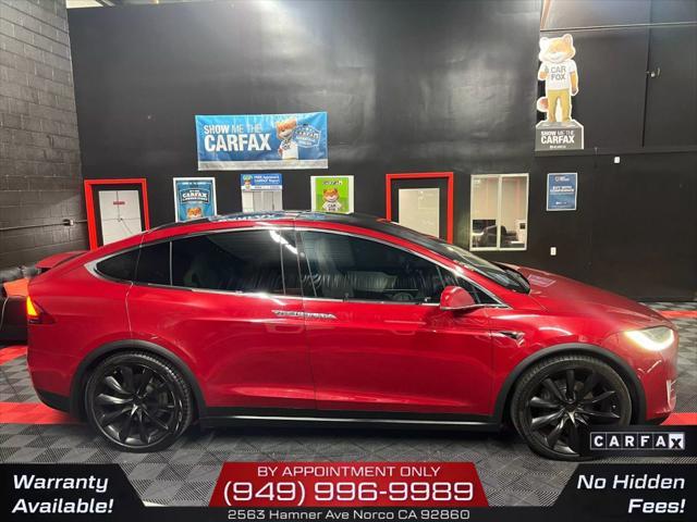 used 2018 Tesla Model X car, priced at $20,950