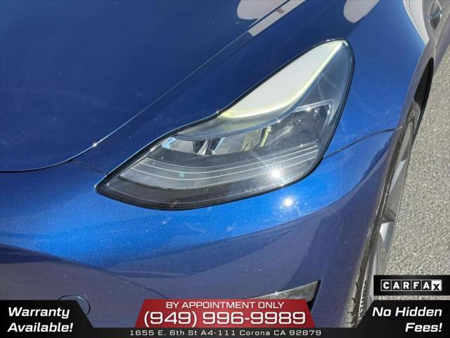 used 2022 Tesla Model 3 car, priced at $17,950