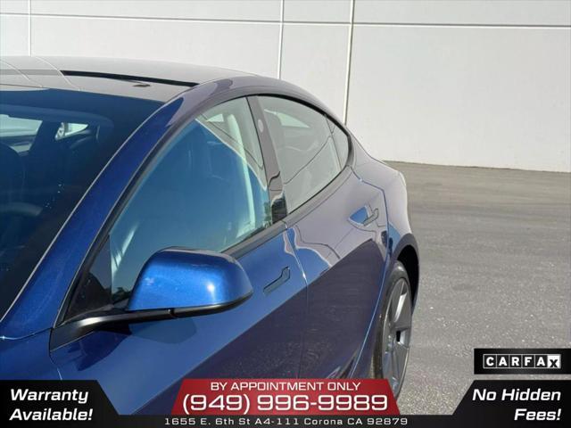 used 2022 Tesla Model 3 car, priced at $17,950