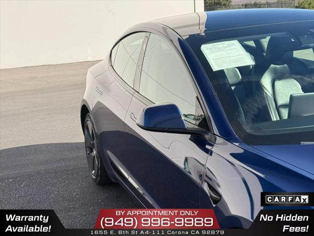 used 2022 Tesla Model 3 car, priced at $17,950