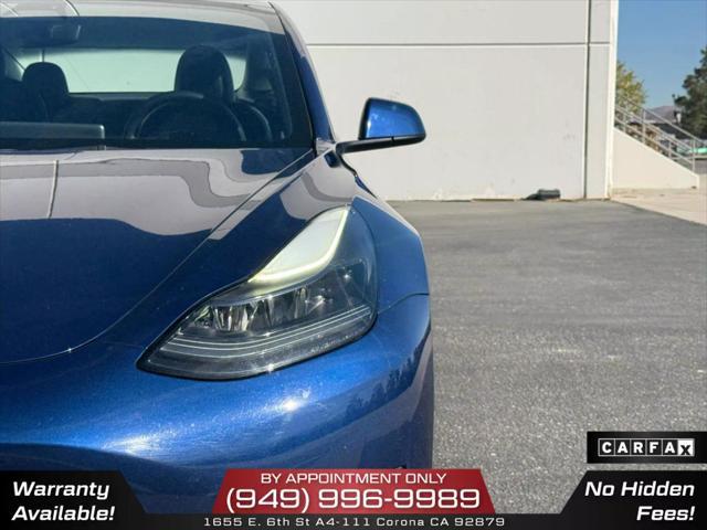 used 2022 Tesla Model 3 car, priced at $17,950