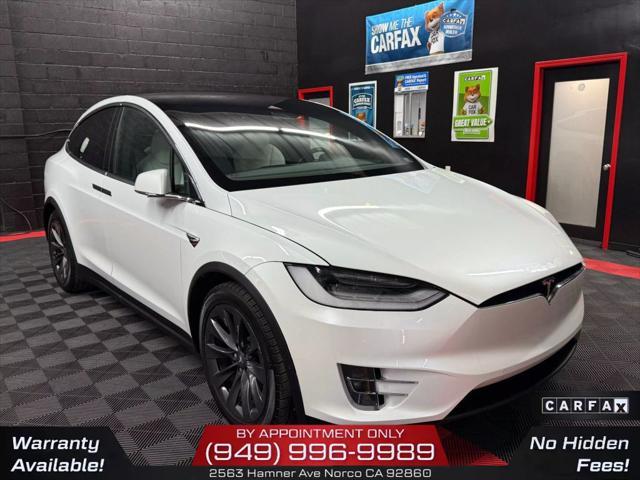 used 2018 Tesla Model X car, priced at $20,950