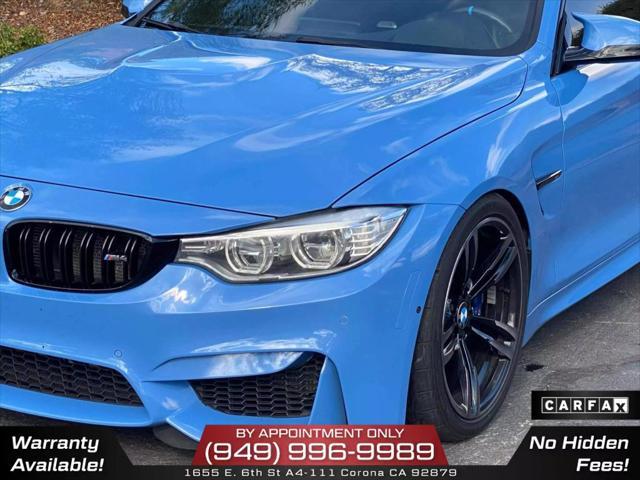 used 2016 BMW M4 car, priced at $39,950