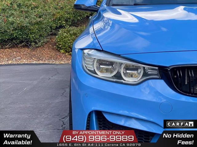 used 2016 BMW M4 car, priced at $39,950