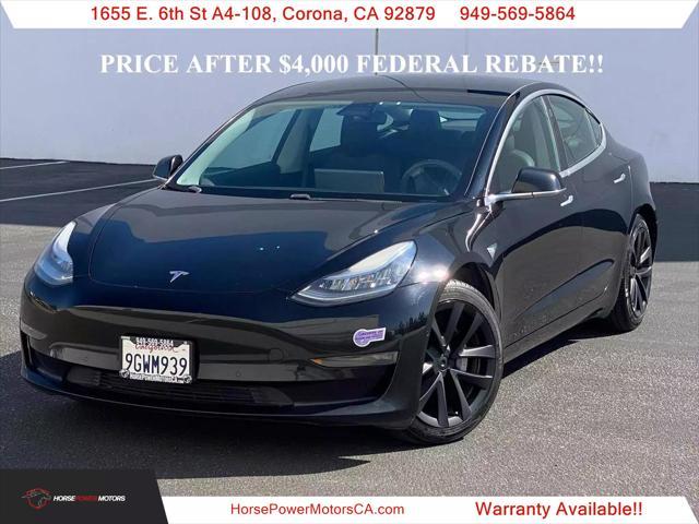 used 2019 Tesla Model 3 car, priced at $14,950