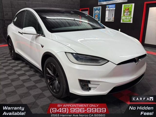 used 2018 Tesla Model X car, priced at $20,950