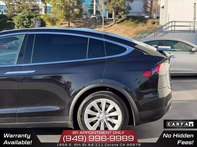 used 2016 Tesla Model X car, priced at $18,950