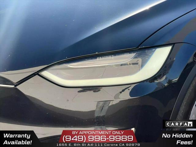 used 2016 Tesla Model X car, priced at $18,950