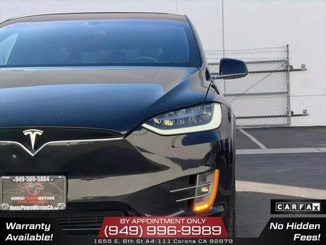 used 2016 Tesla Model X car, priced at $18,950