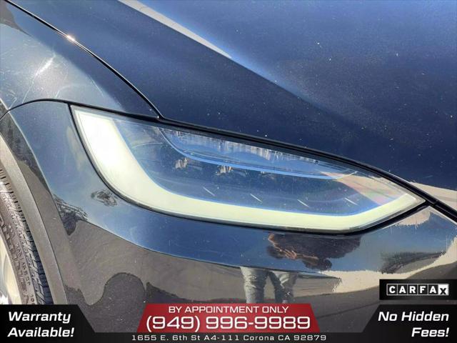 used 2016 Tesla Model X car, priced at $18,950