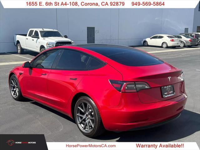 used 2022 Tesla Model 3 car, priced at $14,950