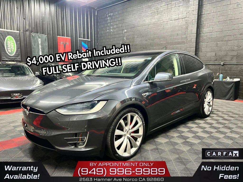 used 2016 Tesla Model X car, priced at $20,950