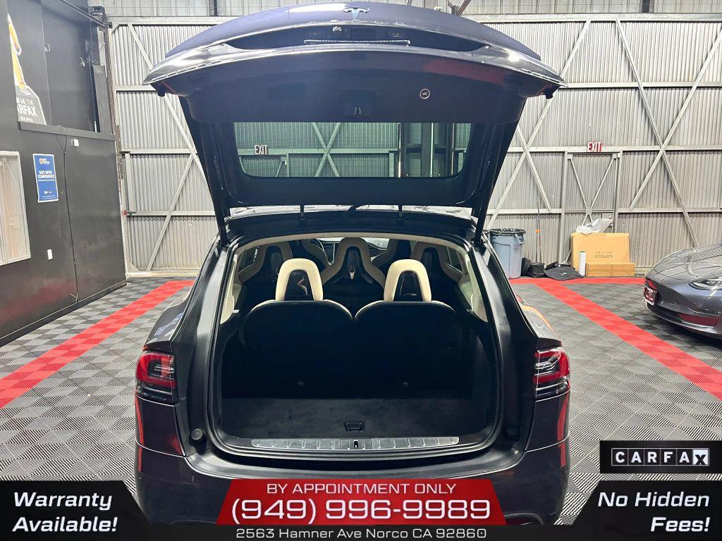 used 2016 Tesla Model X car, priced at $20,950