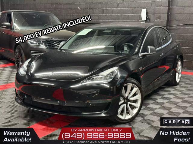 used 2018 Tesla Model 3 car, priced at $12,950