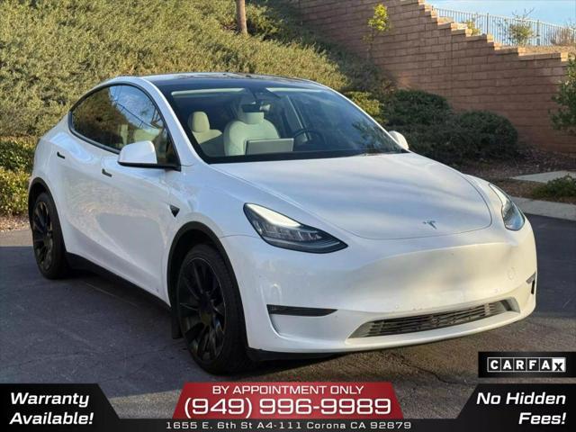 used 2021 Tesla Model Y car, priced at $20,950