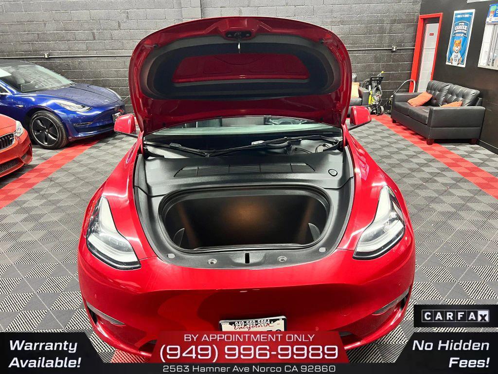 used 2021 Tesla Model Y car, priced at $18,950